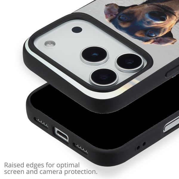 Gestalte deine eigene Gel Hülle Apple iPhone 18 Pro / 17 Pro - Schwarz