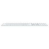 Apple Magic Keyboard mit Numerisches Tastenfeld und Touch ID - Kabellose Tastatur - QWERTY / US - Weiß