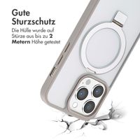 Accezz Ring Stand Backcover mit MagSafe Apple iPhone 14 Pro Max - Grau