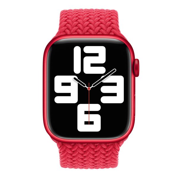 Apple Geflochtenes Solo Loop für  Apple Watch | 38/40/41/42 mm - Größe 2 - (Product) Red