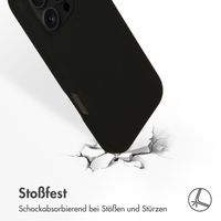 Accezz Liquid Silikoncase mit MagSafe Apple iPhone 16 Pro - Schwarz