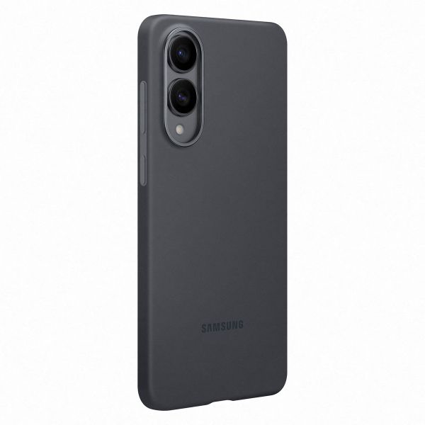 Samsung Original Silikon Cover Samsung Galaxy S25 Edge - Schwarz