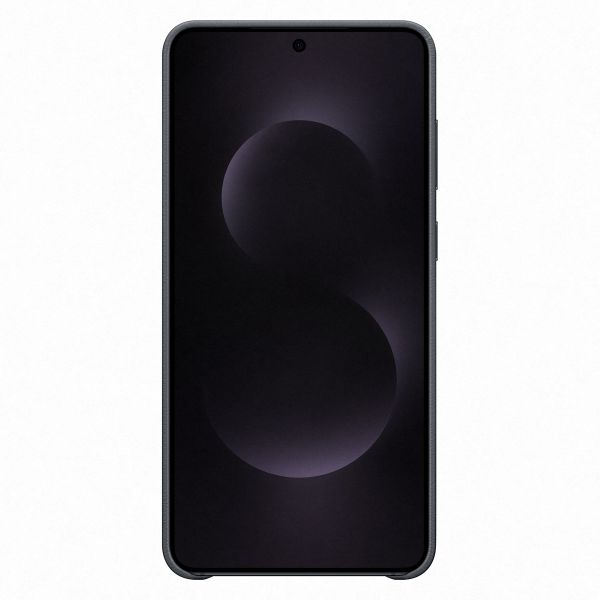 Samsung Original KindSuit Vegan Leather Case Samsung Galaxy S25 Edge - Schwarz