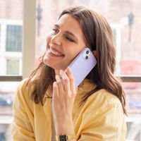 Accezz Liquid Silikoncase Samsung Galaxy S24 Ultra - Violett