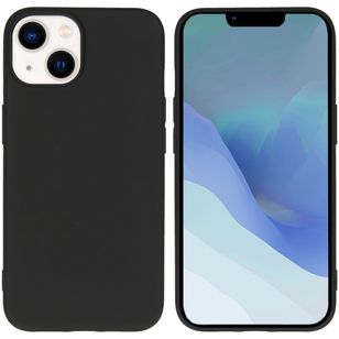 Accezz Color TPU Hülle Apple iPhone 14 - Schwarz
