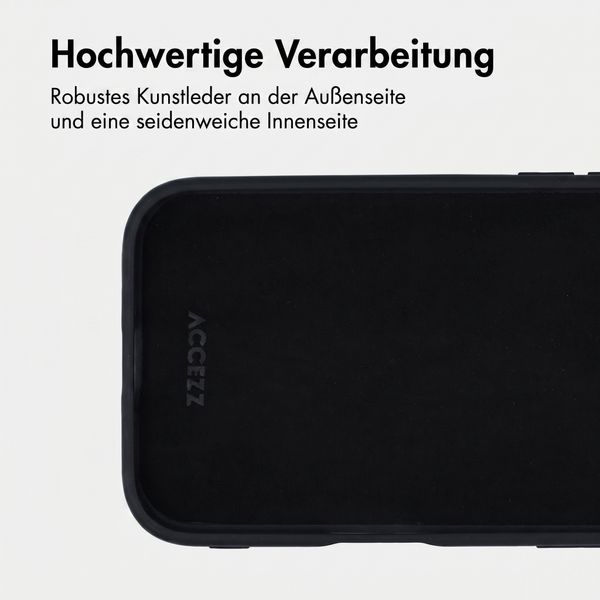 Accezz Backcover mit MagSafe Apple iPhone 16 - Schwarz