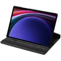 Gestalte deine eigene 360° drehbare Klapphülle Samsung Galaxy Tab S9 Plus - Schwarz