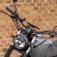 SP Connect Moto Bundle LT mit Universal Interface SPC+ Motorrad-Handyhalterung - Schwarz