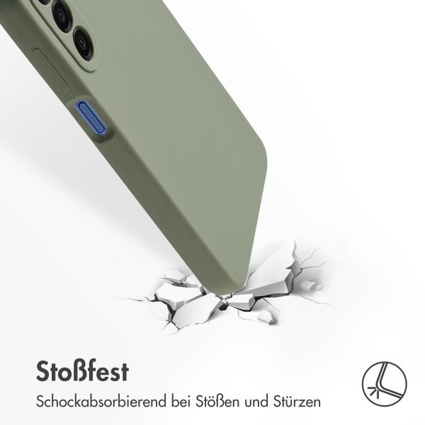 Accezz Liquid Silikoncase Samsung Galaxy A17 (4G/5G) - Cooper Green