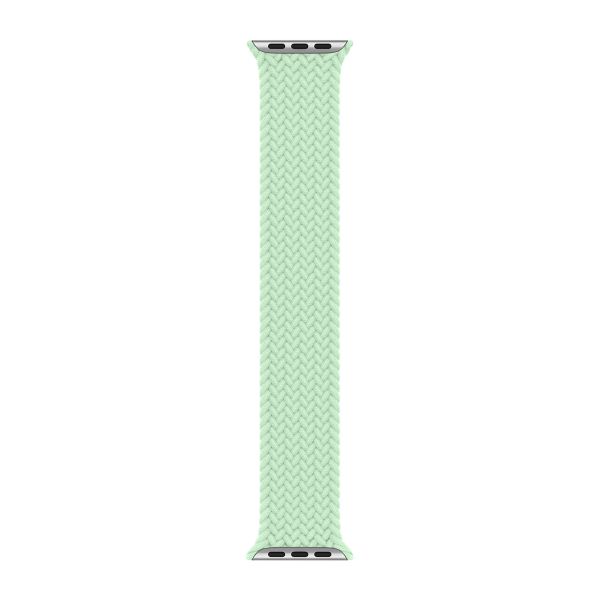Apple Geflochtenes Solo Loop für  Apple Watch | 38/40/41/42 mm - Größe 7 - Pistachio