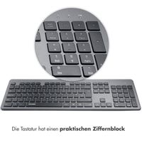 Accezz Premium Desktop QWERTY Bluetooth-Tastatur - Schwarz