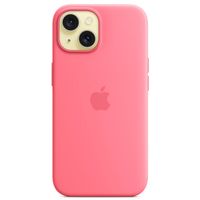Apple Silikon-Case MagSafe Apple iPhone 15 - Rosa