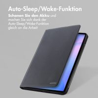 Accezz Classic Klapphülle Samsung Galaxy Tab S10 FE Plus - Schwarz