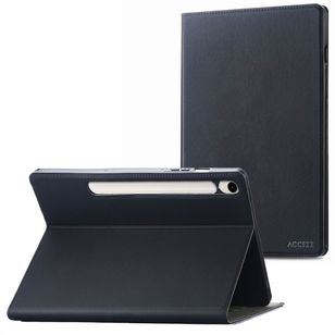 Accezz Classic Klapphülle Samsung Galaxy Tab S9 11.0 Zoll / S10 Lite / S10 FE / S9 FE 10.9 Zoll - Schwarz