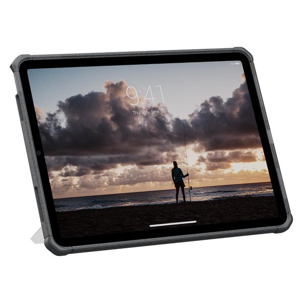 UAG Scout Plus Backcover mit Ständer Apple iPad Air 11 Zoll (2026) M4 / (2025) M3 / (2024) M2 - Ash