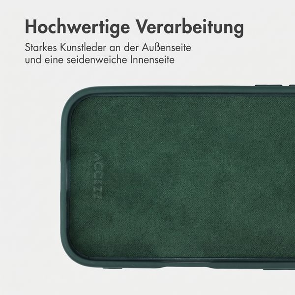 Accezz Backcover mit MagSafe Samsung Galaxy S25 - Grün