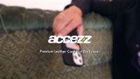 Accezz Premium Leather Card Slot Back Cover Apple iPhone 14 Pro Max - Braun