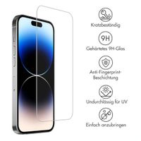 Accezz Hartglas-Displayschutz für den Accezz Project Applicator Apple iPhone 16 / 15