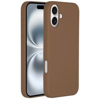 Accezz Liquid Silikoncase mit MagSafe Apple iPhone 16 Plus - Hellbraun