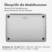 Accezz Magnetische Displayschutzfolie Apple MacBook Air 15 Zoll (2023 / 2024 M3 / 2025 M4 / 2026 M5)