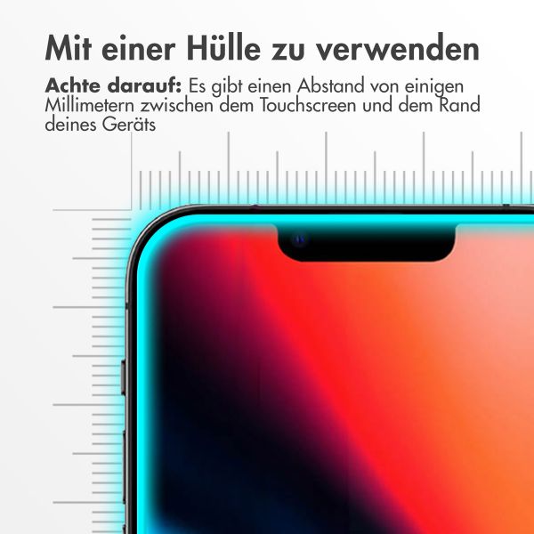 Accezz Screen Protector aus gehärtetem Glas Apple iPhone 13 Pro Max / 14 Plus