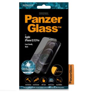 PanzerGlass Case Friendly Displayschutzfolie Schwarz Apple iPhone 12 (Pro)