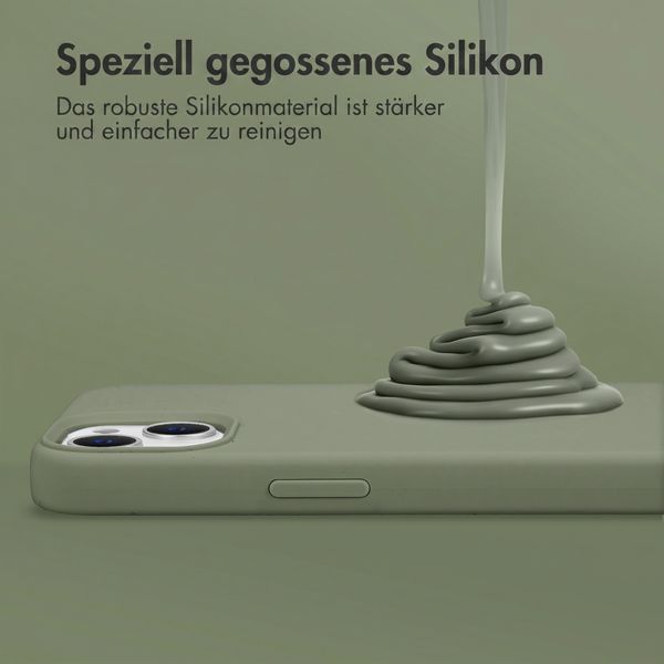 Accezz Liquid Silikoncase Samsung Galaxy A37 (5G) - Cooper Green