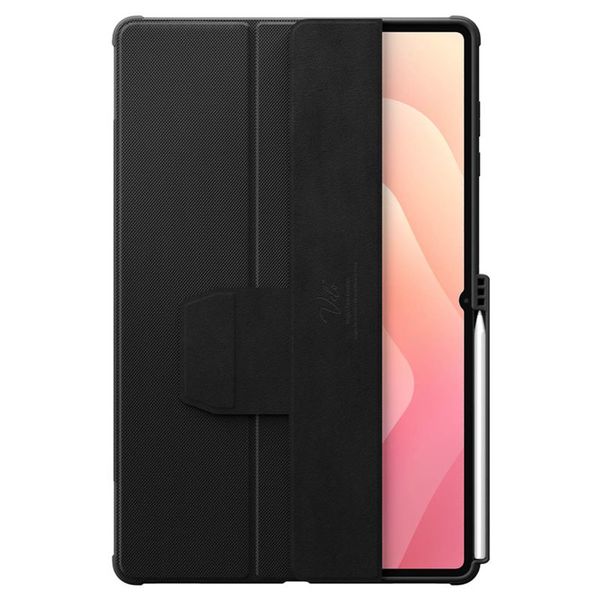 Spigen Rugged Armor Pro Klapphülle Samsung Galaxy Tab S11 / S12 Ultra - Schwarz