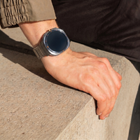 Accezz Mattes Titanstahlarmband für Samsung Galaxy Watch Ultra 2 (2026) / Ultra (2024/2025) - Titanium