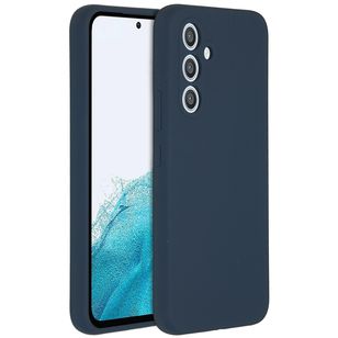 Accezz Liquid Silikoncase Samsung Galaxy A54 (5G) - Dunkelblau