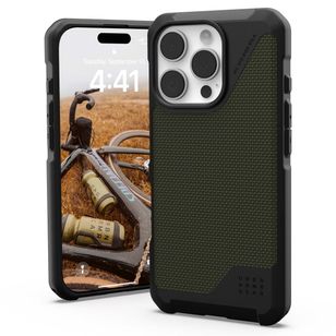UAG Back Cover Metropolis LT MagSafe Apple iPhone 16 Pro - Kevlar Olive