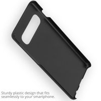 Gestalte deine eigene Hardcase Hülle Samsung Galaxy S10 - Schwarz