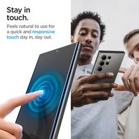 Spigen GLAStR Privacy EZ Fit Displayschutzfolie + Applicator - 2er-Pack Samsung Galaxy S24 Ultra