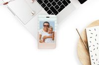 Gestalte deine eigene Compact Gel Klapphülle Apple iPhone 11 Pro - Weiß