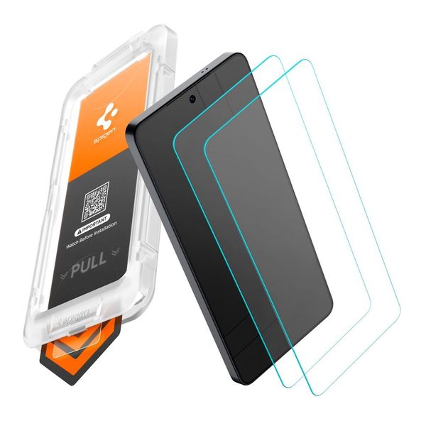 Spigen GLAStR Fit Displayschutzfolie 2er-Pack + Applicator Samsung Galaxy S26