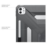 UAG Scout Plus Back Cover mit Ständer Apple iPad Pro 13 (2025) M5 / (2024) M4 - Ash
