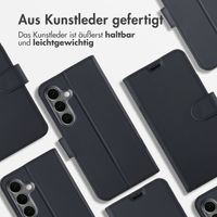 Accezz Wallet TPU Klapphülle Samsung Galaxy S25 - Schwarz