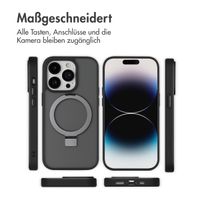 Accezz Ring Stand Backcover mit MagSafe Apple iPhone 14 Pro - Schwarz