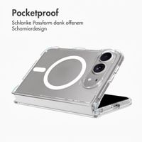 Accezz Xtreme Impact Backcover mit MagSafe Apple iPhone Duo - Transparent