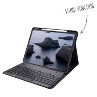 Accezz Bluetooth Keyboard Klapphülle Apple iPad Air 13 Zoll (2026) M4 / (2025) M3 / (2024) M2 - AZERTY / FR - Schwarz