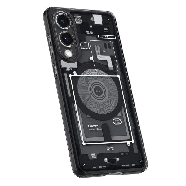 Spigen Ultra Hybrid Zero One MagFit case Samsung Galaxy S25 Edge - Schwarz