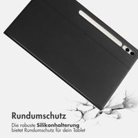 Accezz Classic Klapphülle Samsung Galaxy Tab S10 Ultra / Tab S9 Ultra - Schwarz