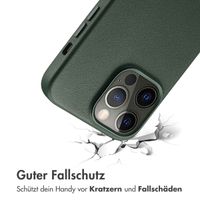Accezz MagSafe Leather Backcover Apple iPhone 14 Pro Max - Cedar Green