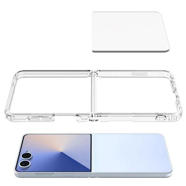 Accezz Xtreme Impact Case Samsung Galaxy Z Flip 7 - Transparent