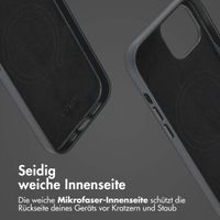 Accezz 2-in-1 Klapphülle aus Leder mit MagSafe Apple iPhone 15 - Onyx Black