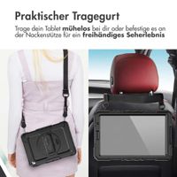 Accezz Robustes Back Cover mit Schultergurt Samsung Galaxy Tab S11 - Schwarz
