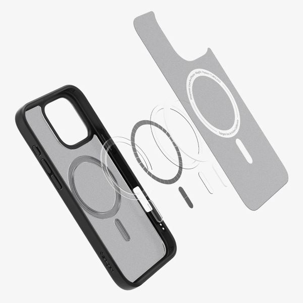 Spigen Ultra Hybrid Backcover MagSafe Apple iPhone 16 Pro Max - Frost Black