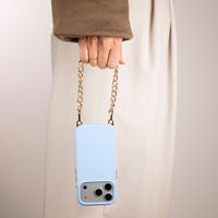 Selencia Rivièra Backcover mit MagSafe mit abnehmbaren Haken Samsung Galaxy A18 / A17 / A16 / A26 - Powder Blue