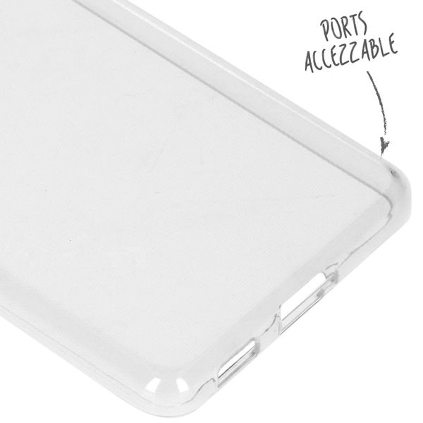 Accezz Clear TPU Backcover Samsung Galaxy S21 FE - Transparent