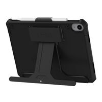UAG Scout Backcover mit Ständer und Handschlaufe Apple iPad 11 (2025) 11 Zoll A16 / iPad 10 (2022) 10.9 Zoll - Black